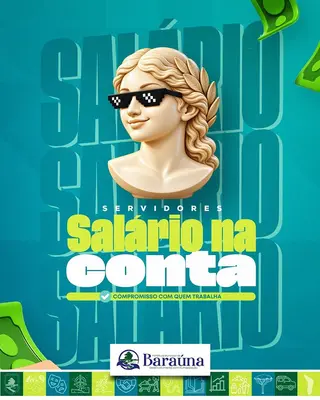 O salário referente ao mês de outubro já está na conta! 🤑