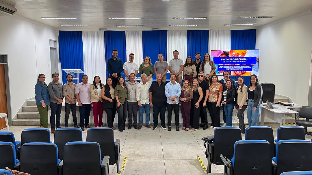 A Prefeitura Municipal de Baraúna participou do Encontro Regional da Política de Alfabe...
