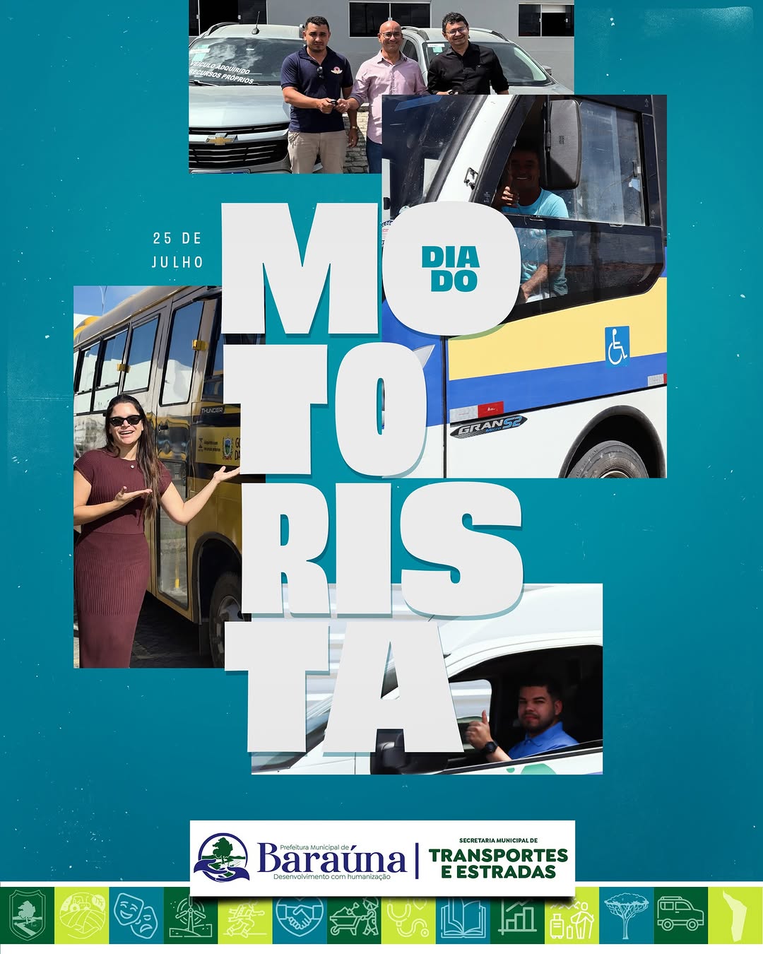 No Dia do Motorista, celebramos com gratidão e reconhecimento aqueles que conduzem com ...