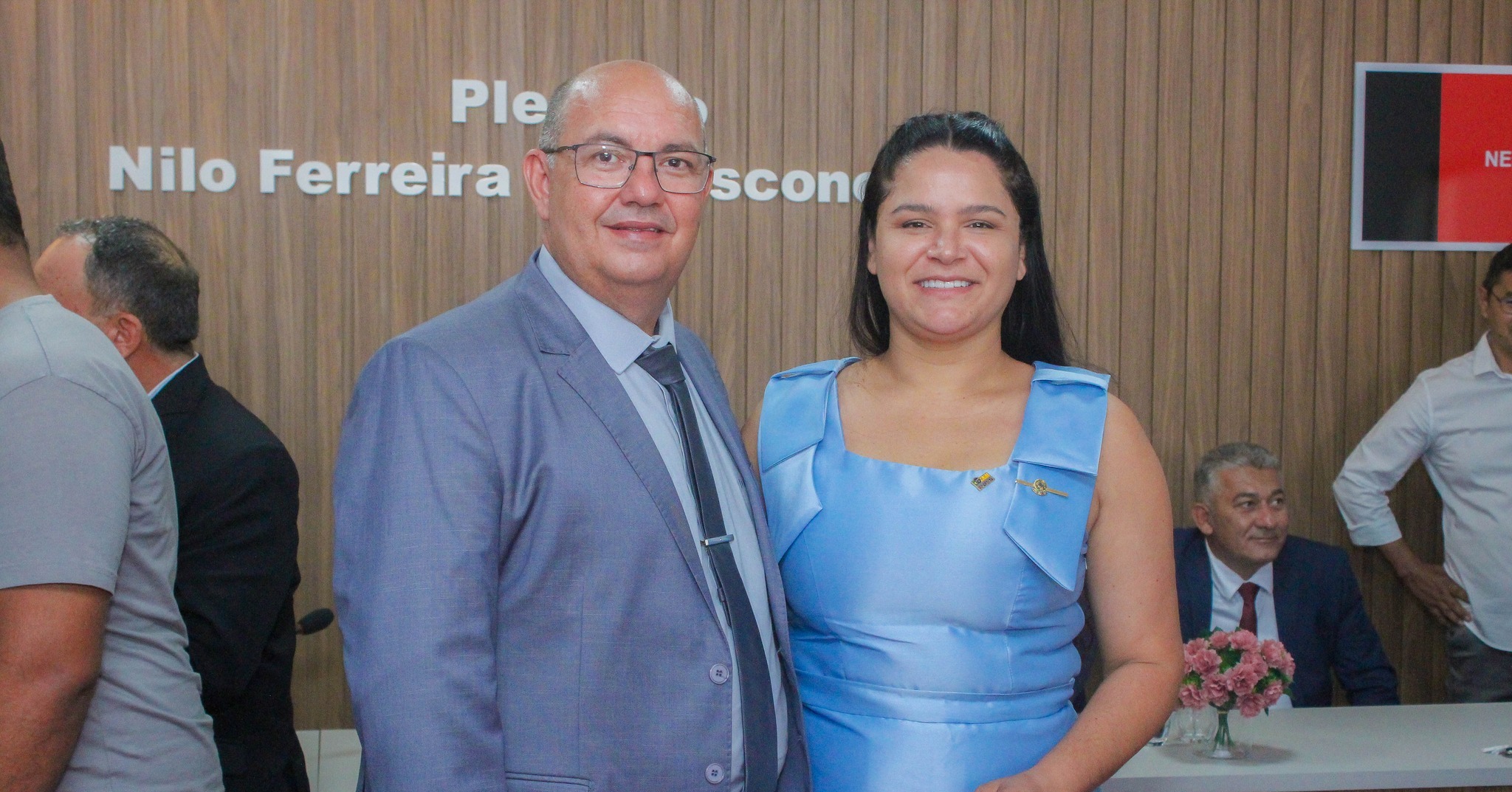 Sessão solene de posse da Prefeita Austryanee Jerônimo e Vice Amilton Dantas