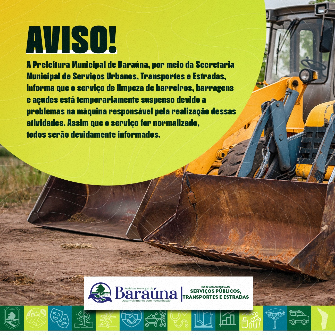 ATENÇÃO, BARAÚNA!