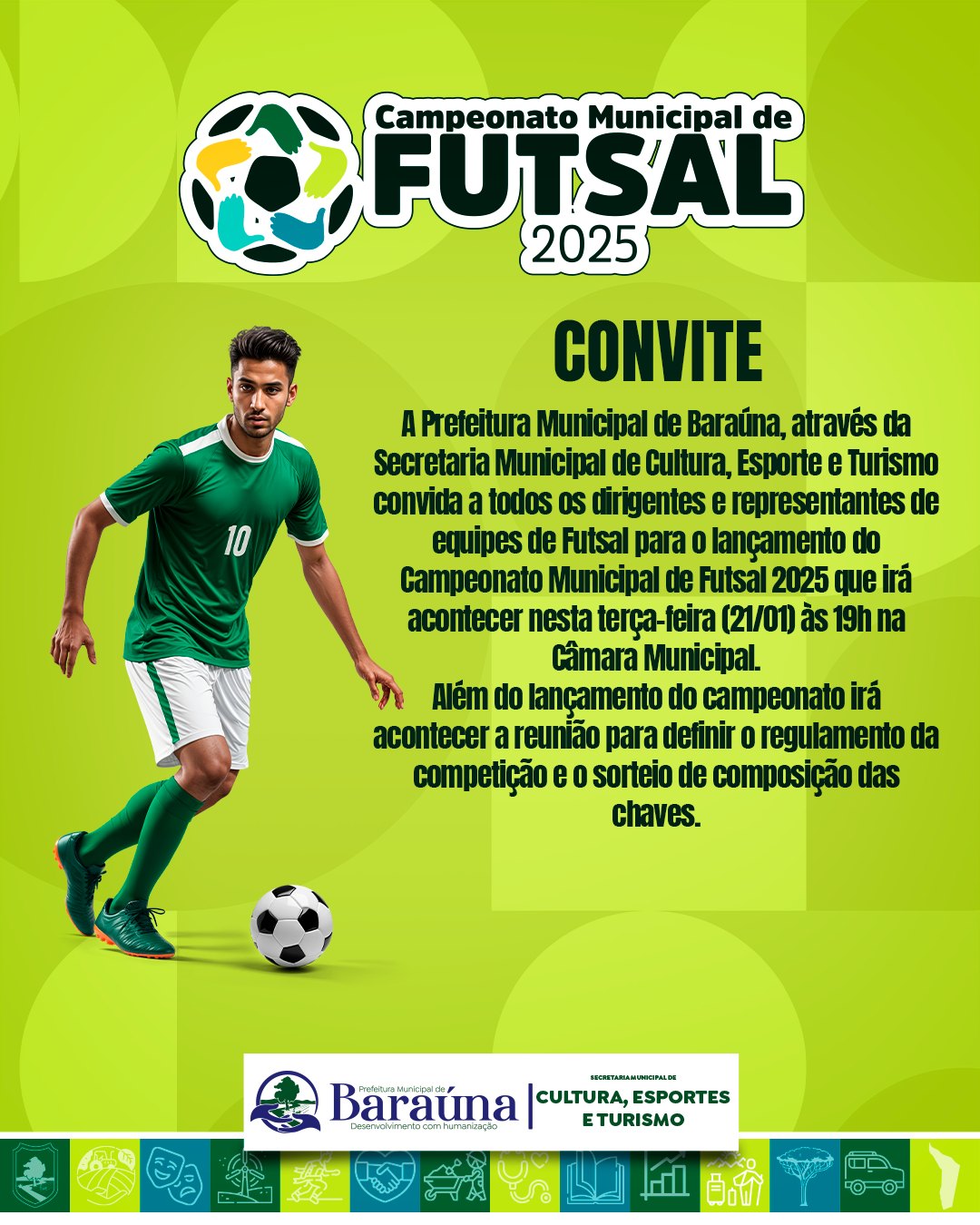 Atenção desportistas!
