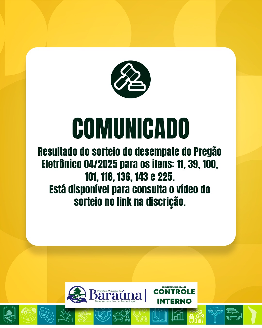 RESULTADO DO PE 04/2025