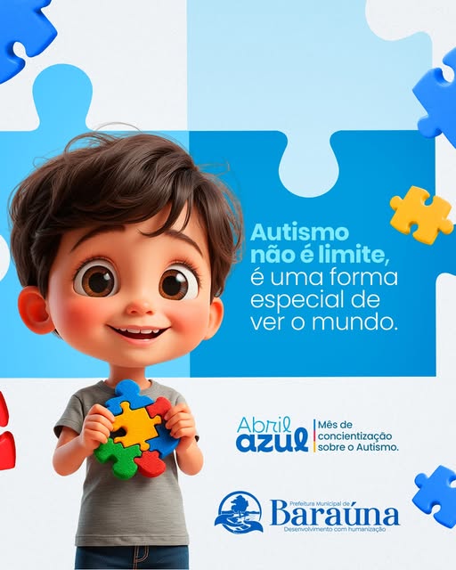 Abril Azul: Mês de Conscientização do Autismo