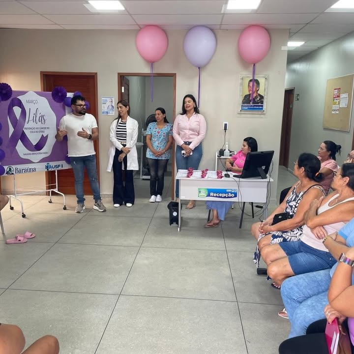 🌸 Março Lilás: prevenção e cuidado com a saúde