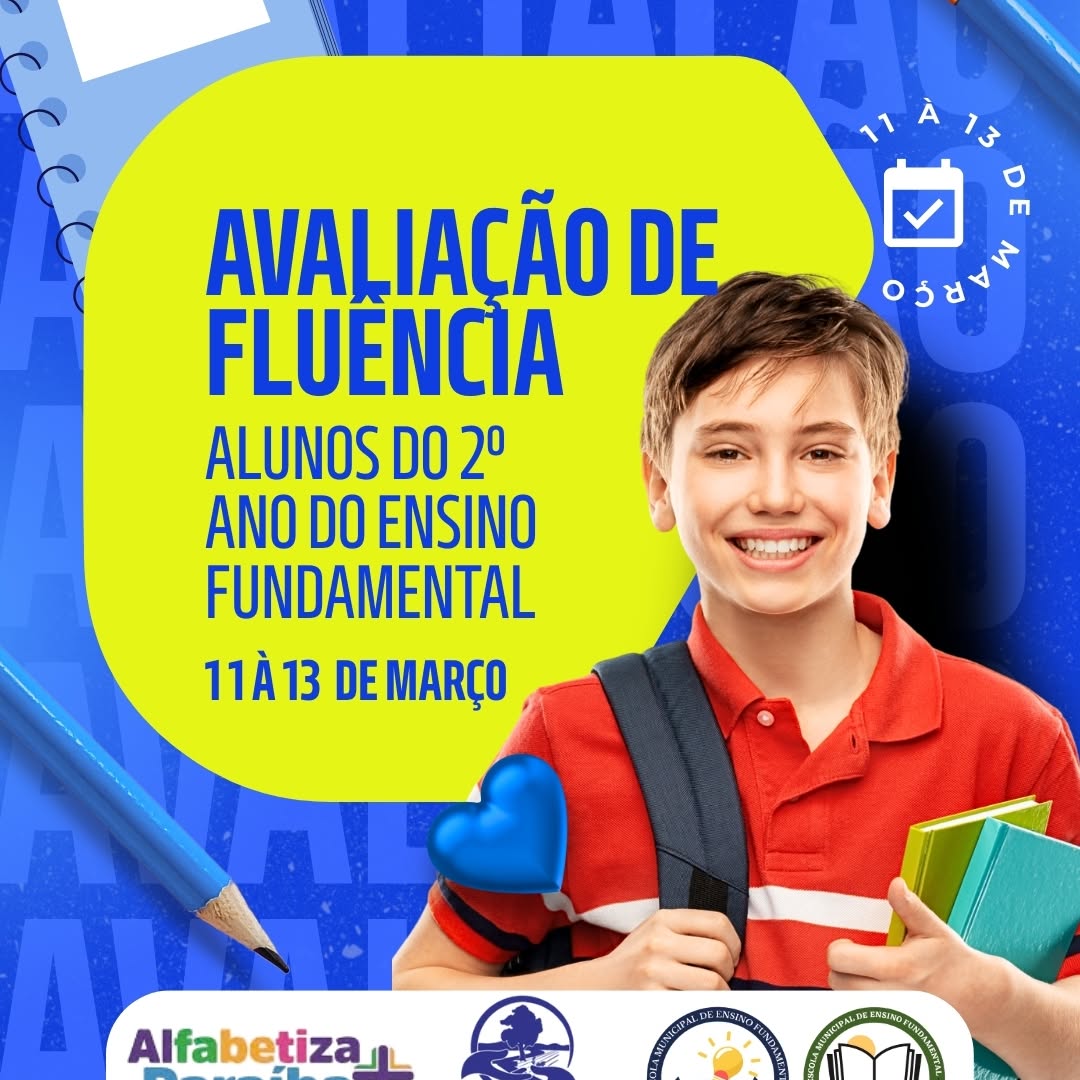 Avaliação diagnóstica de Fluência Leitora