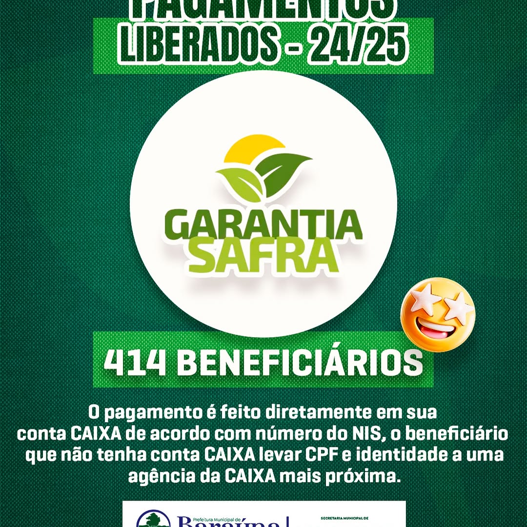 💰🌱 Pagamentos liberados!