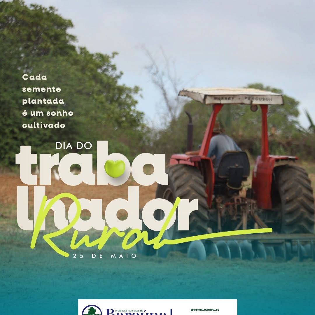 Dia do Trabalhador Rural: Município Destaca Essencial Contribuição ao Abastecimento