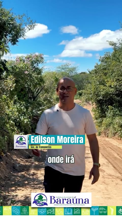 Prefeitura de Baraúna recupera via de acesso à Cacimba do Mato